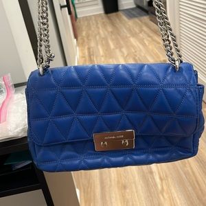 Cobalt Blue Michael Kors shoulder bag